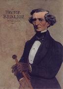Felix Vallotton Portrait decoratif of Hector Berlioz Spain oil painting artist